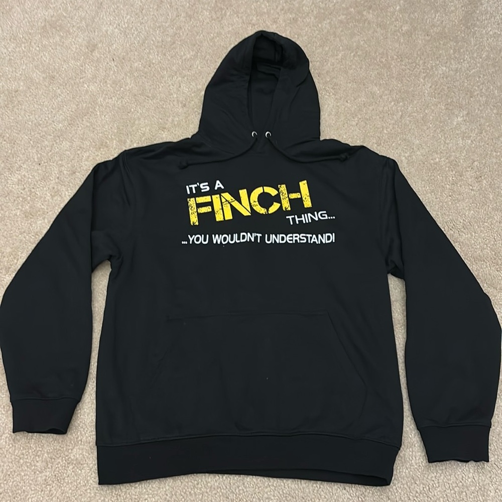 Just Hoods Jennie Finch Softball Hooded Sweatshirt - size M